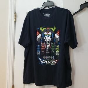 DreamWorks Voltron Legendary Defender Men's 2XL Lootwear Exclusive T Shirt (PP5)